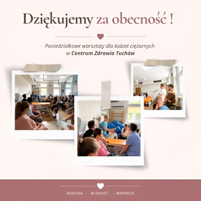 Opieka nad kobietą w ciąży i po porodzie – kompleksowy program Centrum Zdrowia Tuchów